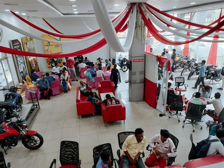 hero showroom interior design