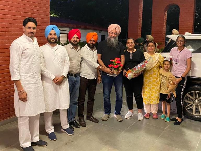 Punjab Vidhan Sabha Speaker on his return to Punjab