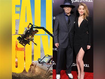 Controversy brews ahead of 'The Fall Guy' premiere over Johnny Depp, Amber Heard joke
