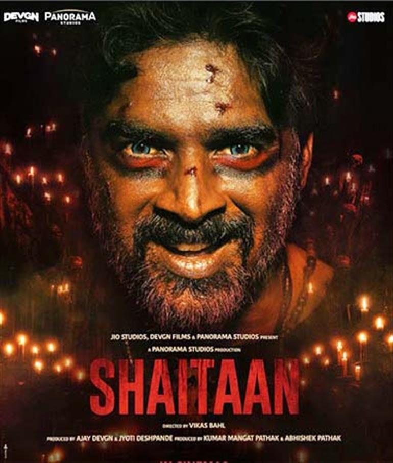 R Madhavan's intriguing poster from supernatural thriller 'Shaitaan' unveiled