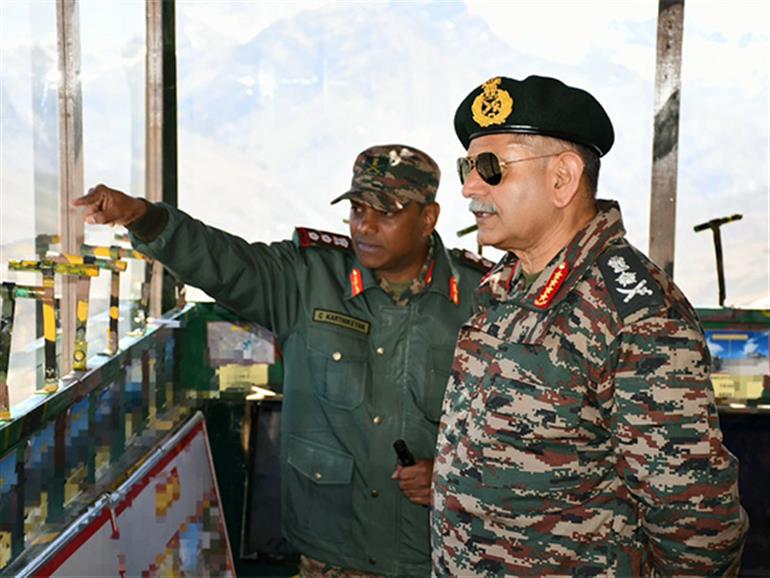 COAS General Upendra Dwivedi visits forward posts in Uttarakhand, reviews operational readiness