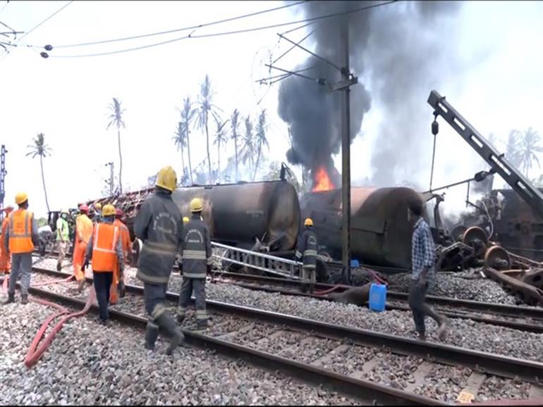 Train movement restored after diesel train fire near Tiruvallur: Southern Railway