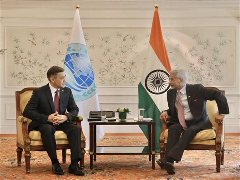 China: Jaishankar discusses SCO's role, modernisation efforts with Secy Gen Yermekbayev
