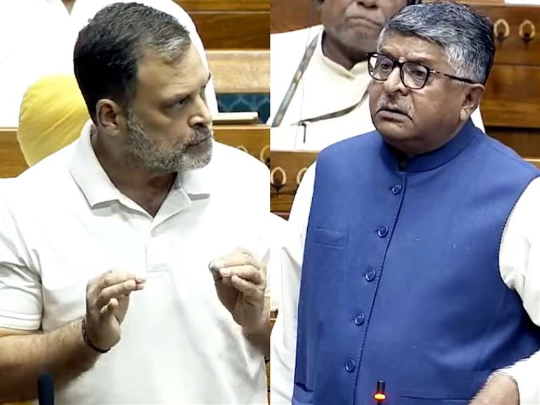 Heated exchange between Rahul Gandhi-Ravi Shankar Prasad in Parliament, Rahul reiterates 'PM Compromised' jibe