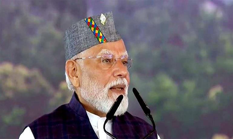 PM Modi pays tribute to Babasaheb Ambedkar, lauds Article 370 abrogation, UCC