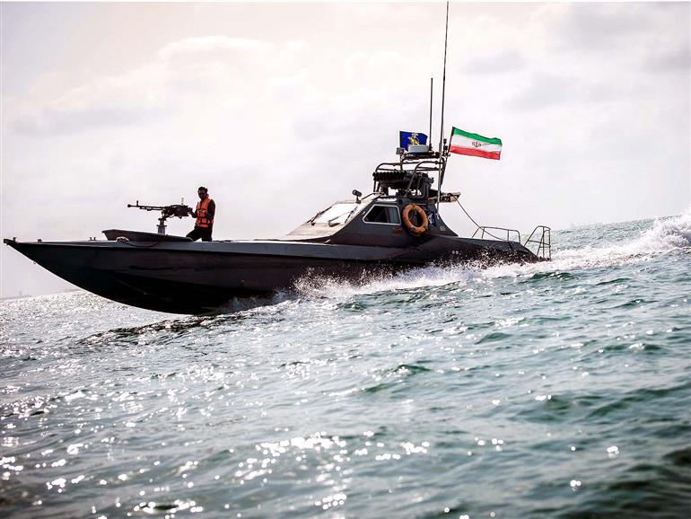 Iran releases footage of IRGC seizing cargo ships in Strait of Hormuz