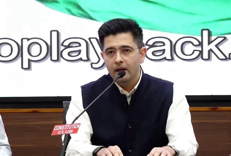 AAP splits in Rajya Sabha; Raghav Chadha, Ashok Mittal and Sandeep Pathak among 