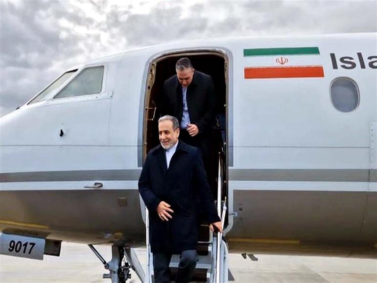 Iranian FM Araghchi arrives in Russia for talks with Putin amid regional peace push