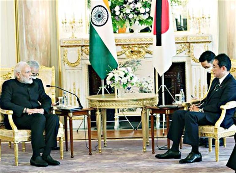 PM Modi lauds Shinzo Abe's legacy in meeting with Japan Premier Kishida