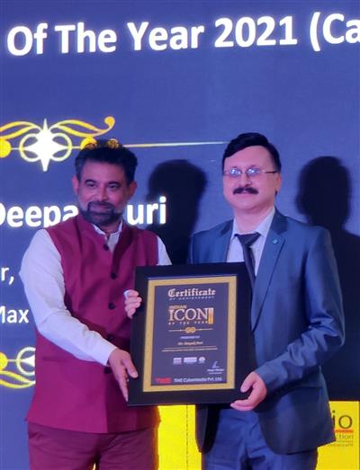 Dr Puri gets ‘Indian Icon 2021’ award