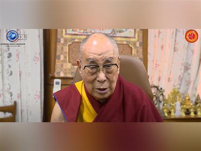 Dalai Lama urges people to reflect on Gautama Buddha's messages