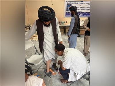 India hosts 'Jaipur Foot' camp in Kabul to aid Afghan amputees