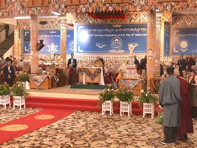Dalai Lama attends prayers at Dharamshala ahead of 90th birthday