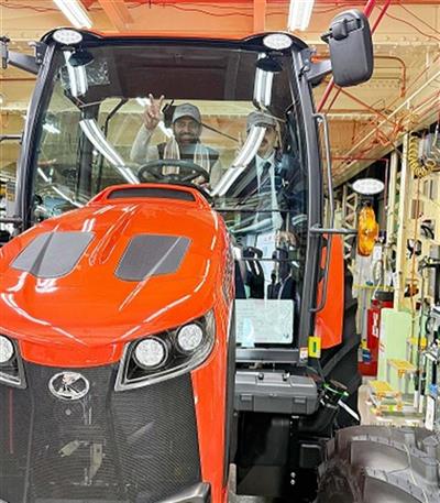 CM Saini visits Kubota Tractor Plant in Osaka, Japan