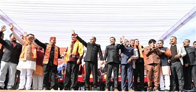 Every resident of the state is unhappy with the Sukhu government: Fees, taxes, debt, and lies are the CM's achievements: Jairam Thakur