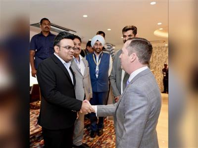 'We discussed the exponential growth of cricket': USA ambassador to India meets ICC chair Jay Shah
