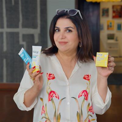 Farah Khan Fronts Tuco Kids Campaign on Safe Skincare for Children