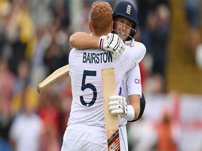 Root-Bairstow help hosts pull off their most successful run chase in Tests, series ends in draw