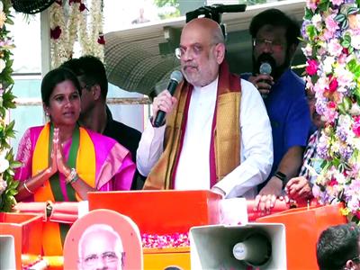We will do justice to TN and India's women, defeat Congress-DMK: Amit Shah slams DMK over corruption, nepotism