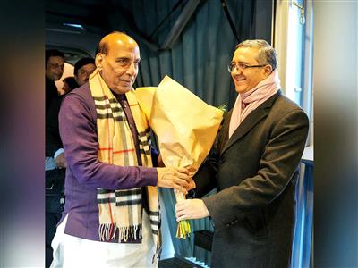 Rajnath Singh arrives in Munich for 3-day visit to boost India-Germany defence ties