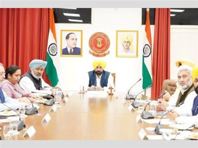 Punjab Cabinet meeting on May 1