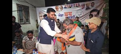 BJP Leader Akshay Sharma Holds Direct Interaction with Residents