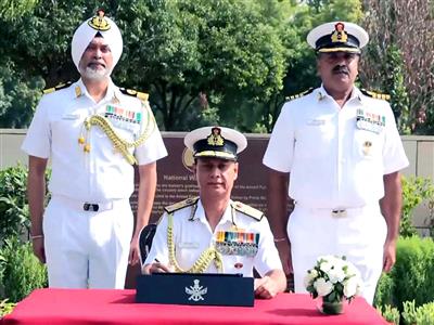Vice Admiral Ajay Kochhar assumes charge as 48th Vice Chief of Naval Staff
