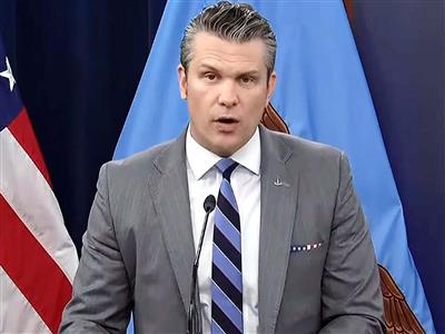 US War Secy Hegseth arrives in Singapore for Shangri La Dialogue