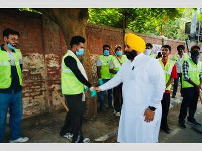 Mann Govt rolls out hybrid cleaning model in Patiala, sets 30-day target to make it Punjab’s cleanest city