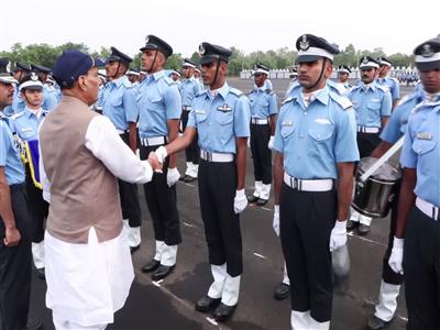 Telangana: Rajnath Singh advises cadets to 