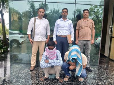 NCB Ambala unit arrested two drug smugglers with 432 tramadol capsules