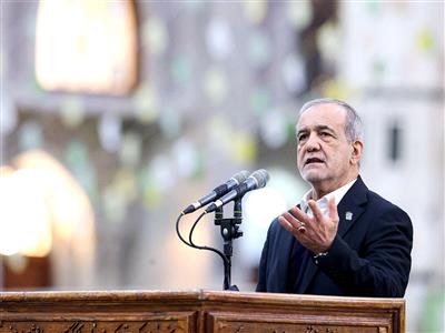 President Pezeshkian says Iranians will stand by leadership 