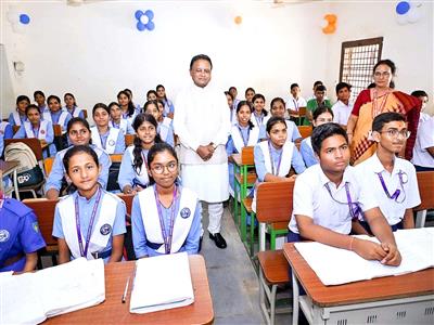 Odisha CM Majhi urges students to stay off social media; announces 45,000 teacher recruitments