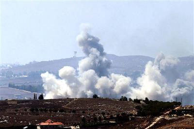 Israeli strikes on southern Lebanese town kill 12 as fears of escalation mount