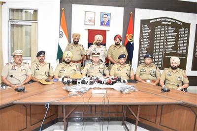 Two ak-47 rifles, 50 live cartridges recovered in Amritsar; Three held