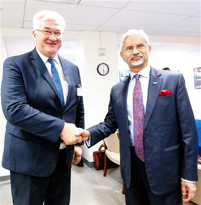 Ukraine values India’s engagement in restoring Black Sea freedom of navigation: FM Sybiha during talks with EAM Jaishankar