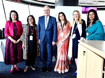 Swiss President Guy Parmelin visits Noida International Airport, calls it a 