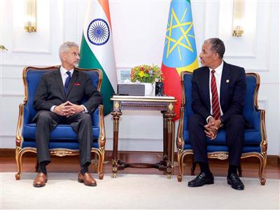 EAM Jaishankar arrives in Ethiopia, looks forward to advancing strategic partnership