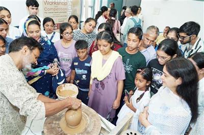 PGIMER’s SAMARTH Initiative Promotes Mental Well-being Through Pottery