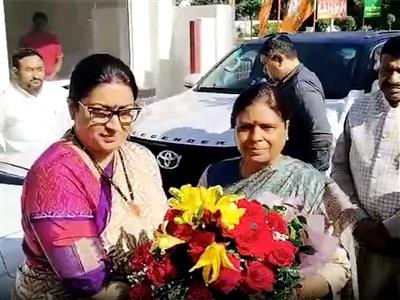 Smriti Irani to hold two-day BJP organisational meetings in Haryana's Panchkula