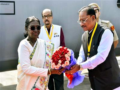 President Murmu urges Bastar tribals to preserve traditions, educate children at Muria Darbar