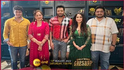 A Star-struck Episode Kicks Off Zee Punjabi's new chat show “Pollywood Gupshup”